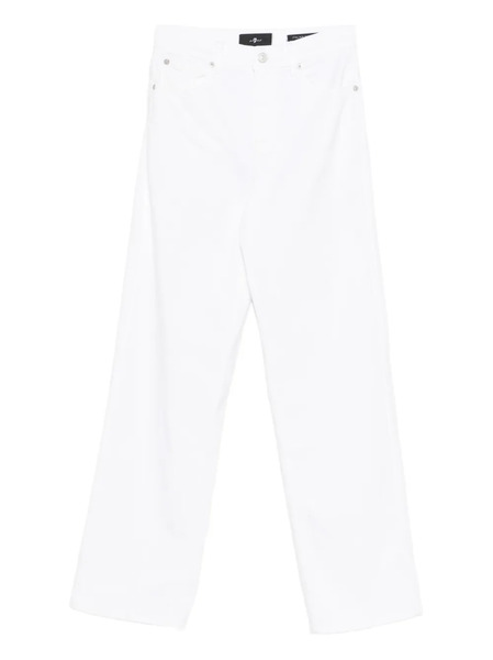  7 For All Mankind Five-pockets Jeans - White 