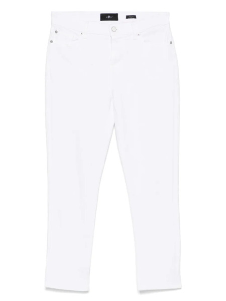  7 For All Mankind Josefina Jeans - White 