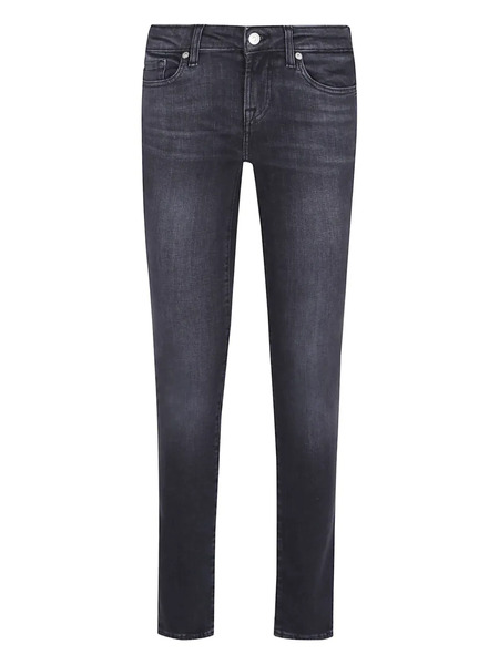  7 For All Mankind Logo-patch Jeans - Black 