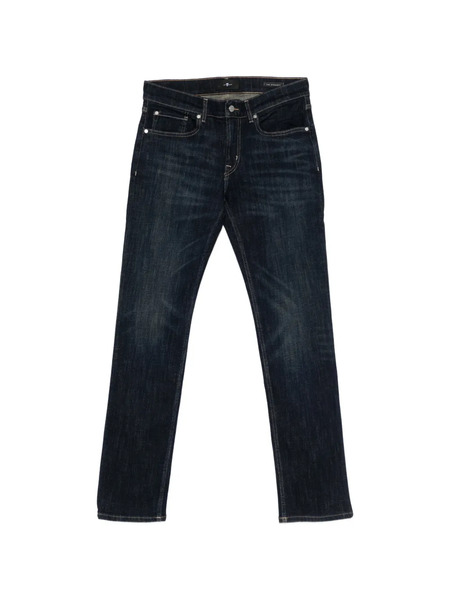  7 For All Mankind Logo-patch Jeans - Blue 