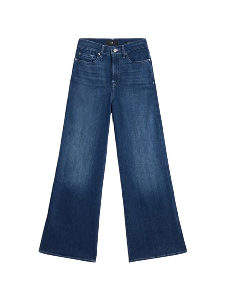  7 For All Mankind Lotta Ankle Belt-loop Jeans - Blue 