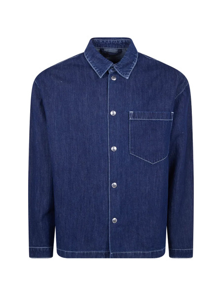  7 For All Mankind Pocket Shirt - Blue 