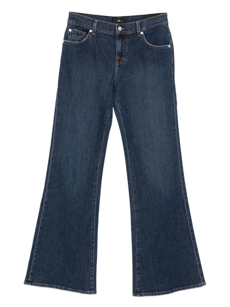  7 For All Mankind Spencer Flared Jeans - Blue 