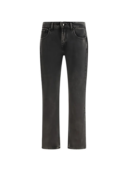  7 For All Mankind Straight Jeans - Grey 