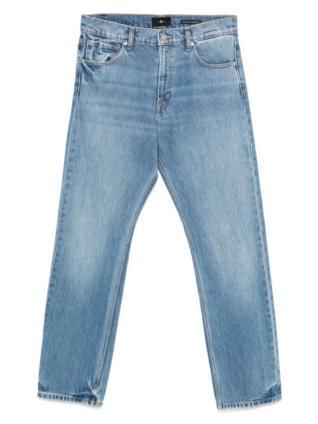  7 For All Mankind Straight-leg Jeans - Blue 