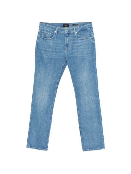  7 For All Mankind Straight-leg Jeans - Blue 