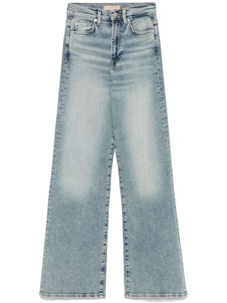  7 For All Mankind Ultra High Rise Jo Jeans - Blue 