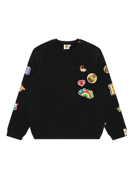  A Bathing Ape® Appliqué Sweater - Black 