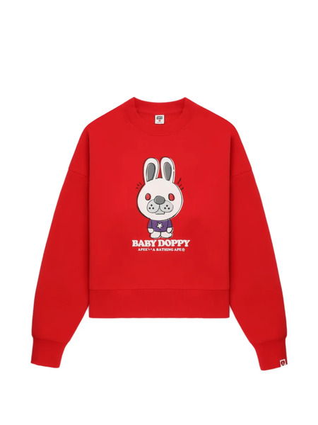  A Bathing Ape® Babby Doppy Sweatshirt - Red 