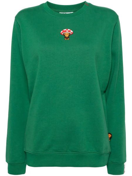  A Bathing Ape® Baby Milo Crew Neck Sweatshirt - Green 