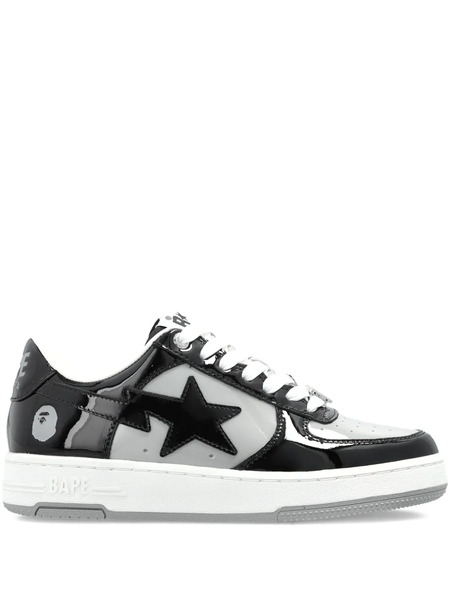  A Bathing Ape® Bape Sta Panelled Sneakers - Black 