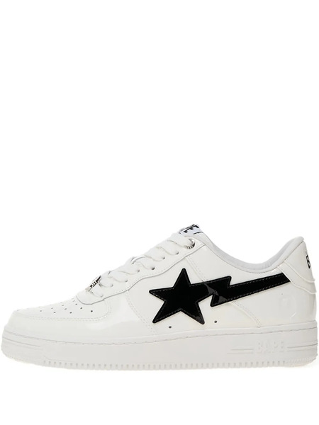  A Bathing Ape® Bape Sta #2 Star-lightning Sneakers - White 