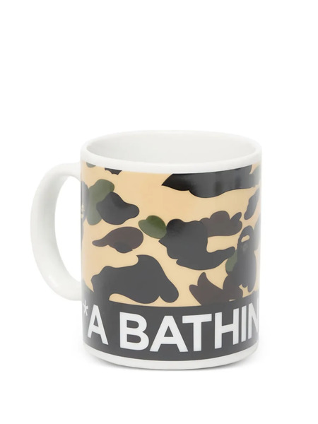  A Bathing Ape® Camo-print Pottery Mug - Green 