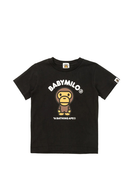  A Bathing Ape® Cartoon Logo T-shirt - Black 