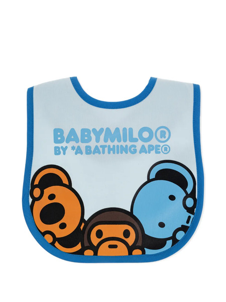  A Bathing Ape® Cartoon-print Bib - Blue 