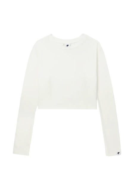  A Bathing Ape® Cropped Long-sleeve Top - Neutrals 