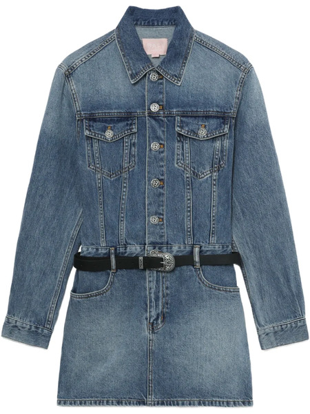  A Bathing Ape® Denim Mini Dress - Blue 