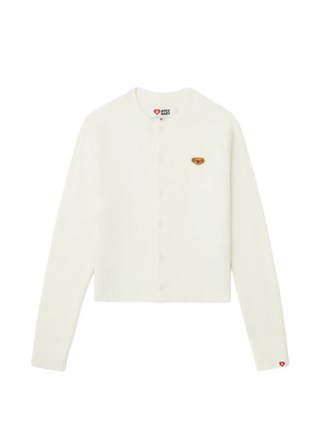  A Bathing Ape® Embroidered Cardigan - Neutrals 