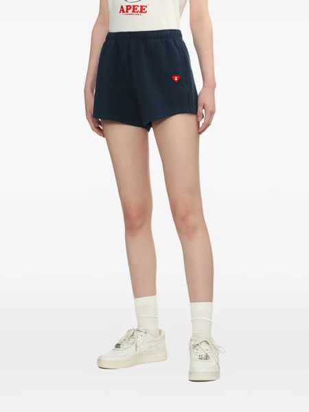  A Bathing Ape® Embroidered Drawstring Shorts - Blue 