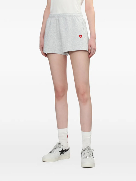  A Bathing Ape® Embroidered Drawstring Shorts - Grey 