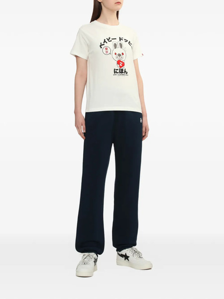  A Bathing Ape® Embroidered Trousers - Blue 