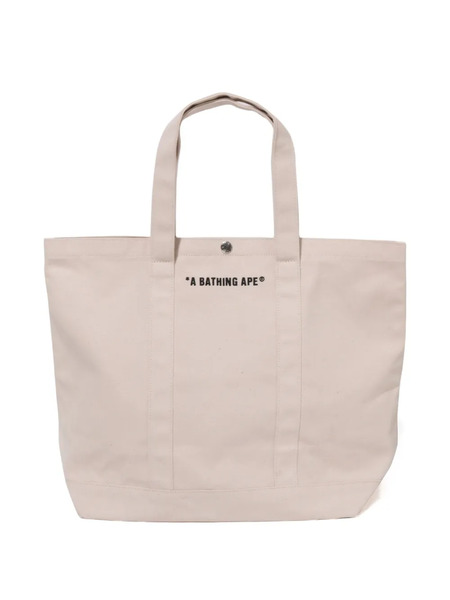  A Bathing Ape® Graphic-logo Tote Bag - Neutrals 