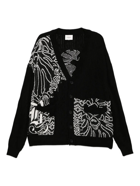  A Bathing Ape® Graphic-print Cardigan - Black 