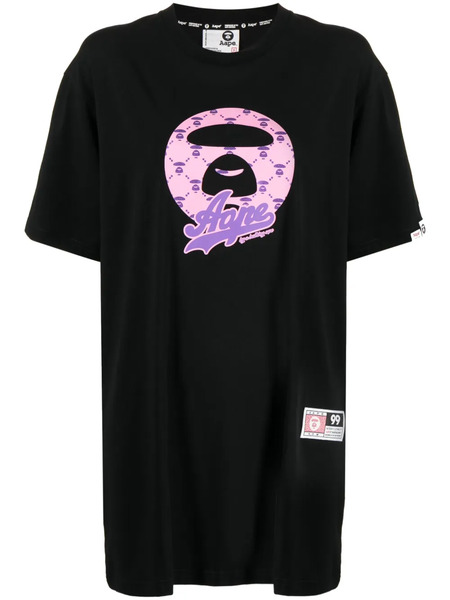  A Bathing Ape® Graphic-print Jersey T-shirt - Black 