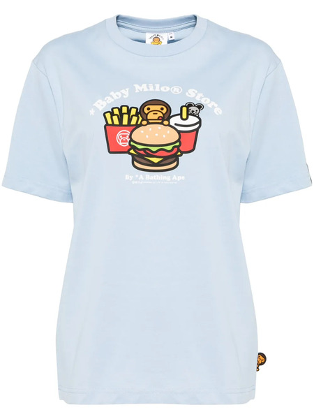  A Bathing Ape® Graphic-print T-shirt - Blue 