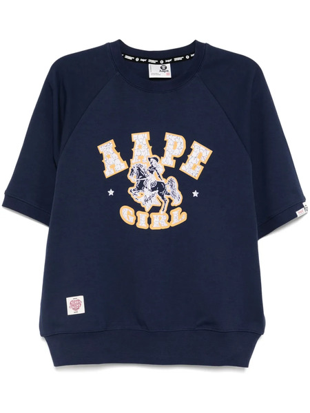  A Bathing Ape® Graphic-print T-shirt - Blue 