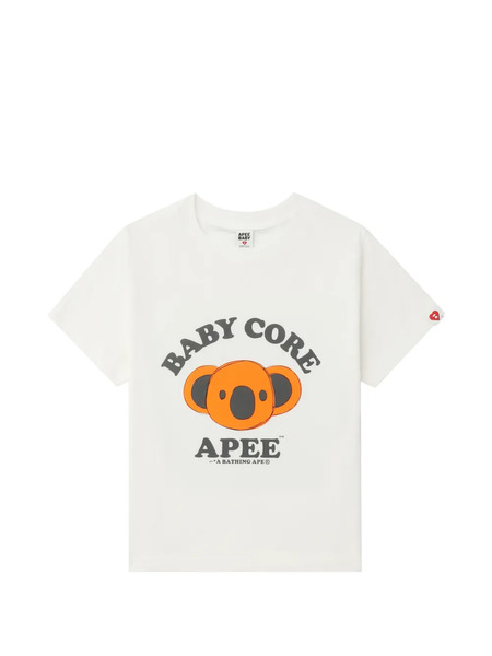  A Bathing Ape® Graphic Short-sleeve T-shirt - White 