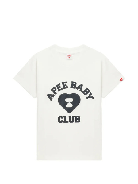  A Bathing Ape® Heart Logo T-shirt - Neutrals 