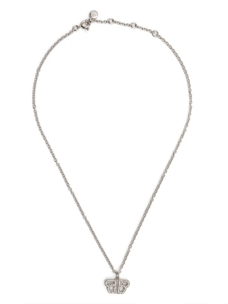  A Bathing Ape® Logo-charm Necklace - Silver 