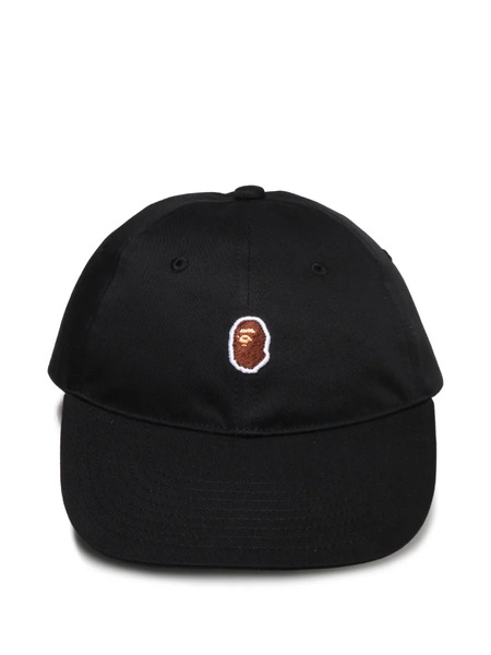  A Bathing Ape® Logo-embroidered Baseball Cap - Black 