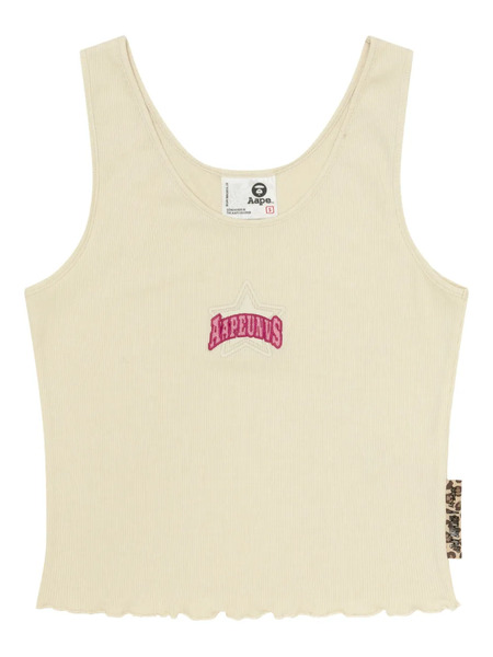  A Bathing Ape® Logo-patch Top - Neutrals 