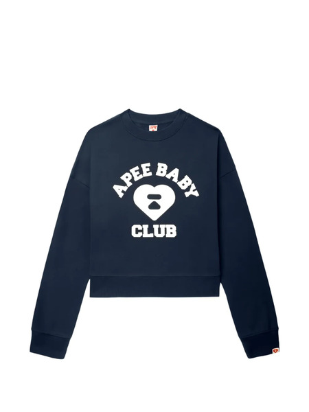  A Bathing Ape® Logo Print Knitwear - Blue 