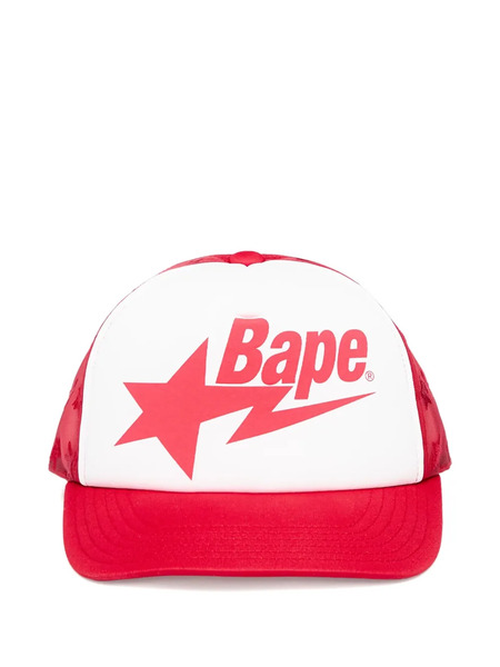  A Bathing Ape® Mesh-panelled Cap - Red 