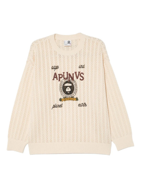  A Bathing Ape® Moonface Jumper - Neutrals 