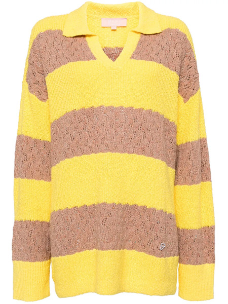  A Bathing Ape® Polo Knit Jumper - Yellow 