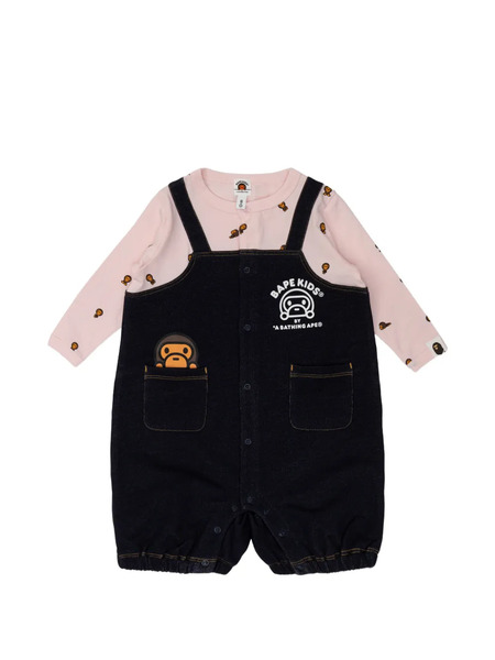  A Bathing Ape® Print Babygrow Set - Blue 