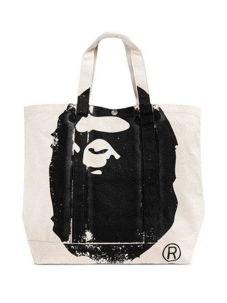  A Bathing Ape® Printed Tote Bag - Neutrals 