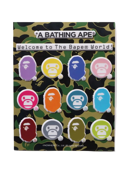  A Bathing Ape® Puffy Sticker Kit - Green 