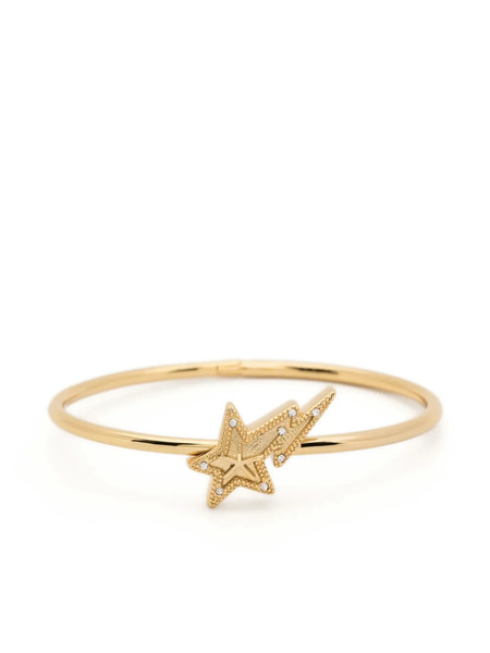  A Bathing Ape® Signature Star Bolt Motif Bangle - Gold 