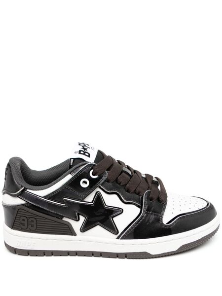  A Bathing Ape® Sk8 Sta #1 M2 Sneakers - Black 
