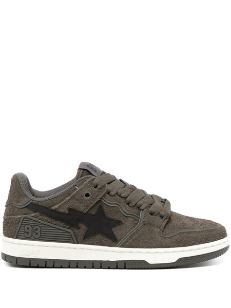  A Bathing Ape® Sk8 Sta #3 Sneakers - Black 