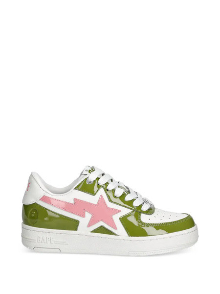  A Bathing Ape® Star-embellishment Sneakers - Green 