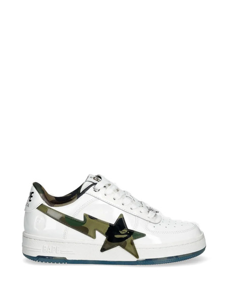  A Bathing Ape® Star-embellishment Sneakers - White 