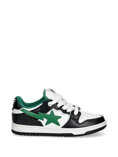  A Bathing Ape® Star-embellishment Sneakers - White 