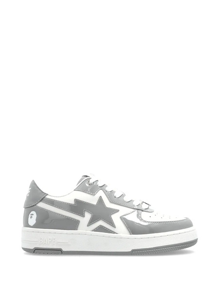 A Bathing Ape® Star Panelled Sneakers - White 