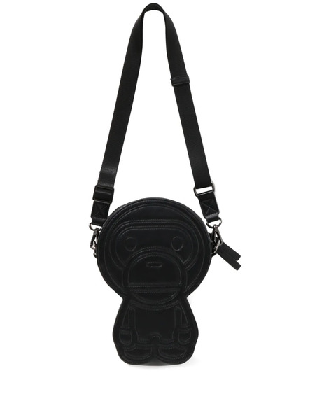  A Bathing Ape® Zip-fastening Messenger Bag - Black 